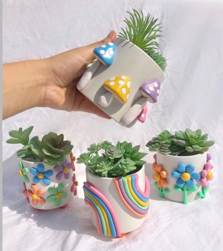 3D Flower planter (Set of 4)