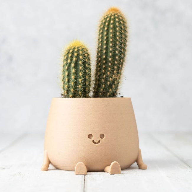 Happy Face Sitting Planter(Set of 2) Main Image