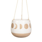 Moonphase hanging planter
