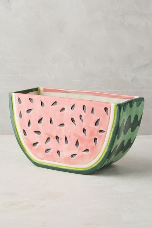 Watermelon and Orange Shape planter